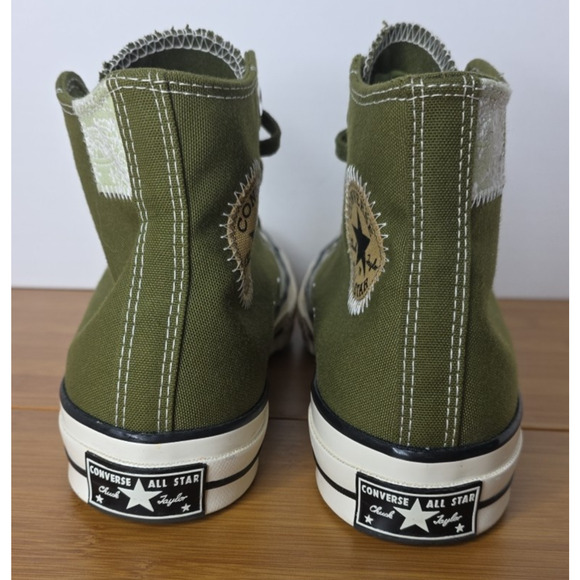 Converse Chuck 70 High Crafted Ollie Patch Vitality Green SneakersUnisex A04499C - Picture 6 of 12
